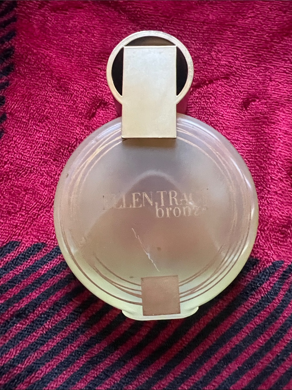 Ellen Tracy Gold-Tone Circular Phone Ring Holder